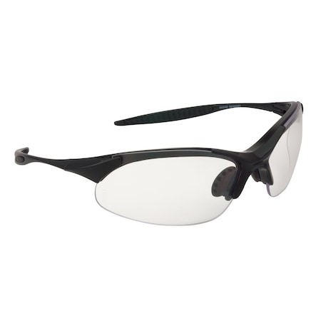 Sunbelt Safety Glasses, Cobra, Half Frame 2.45" x5.65" x1.6" A-B1SG1524